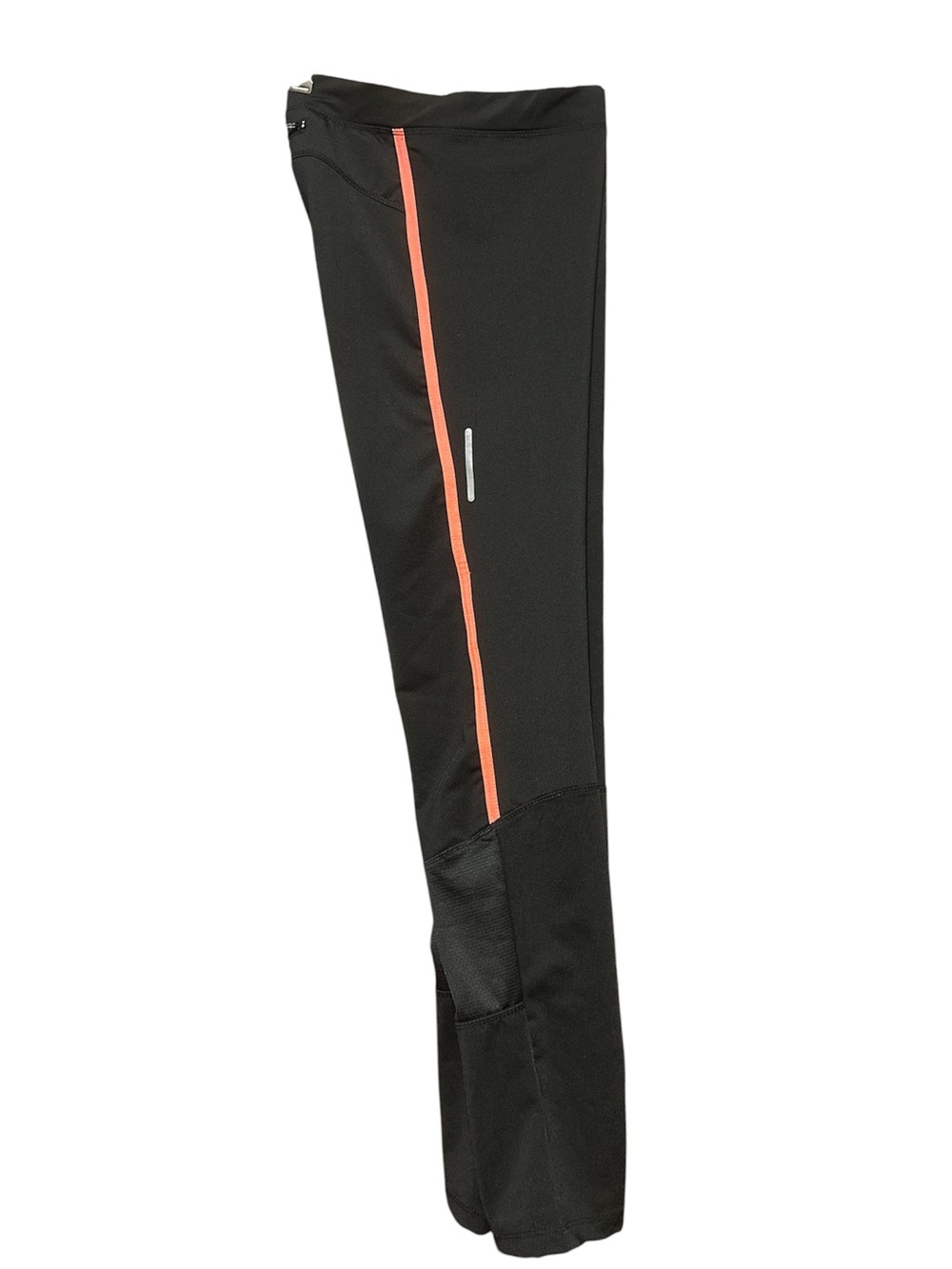 Kinetic Black Joggers with Coral Side Stripe SZ M